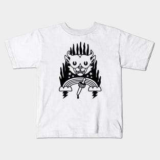 Trippy Dream Cat Kids T-Shirt